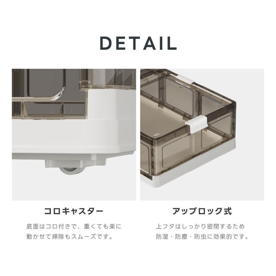 収納ボックス ベッド下ストレージコンテナ 折畳み キャスター付き 収納ケース 大容量 押入れ収納 組立簡単 積み重ね 衣装収納ボックス フタ付き zk-sn02 |  | 09