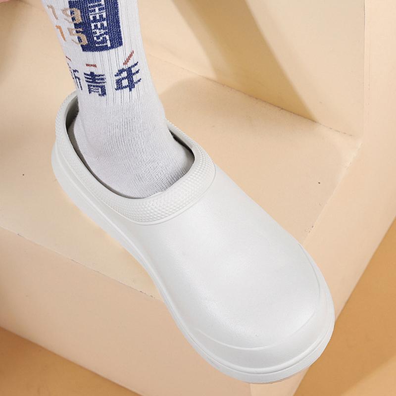 200円OFF！防水コックシューズ 厨房靴 キッチン サボ サンダル 滑りにくい レディース 飲食店 軽い おしゃれ 安い 疲れにくい 厨房シューズ 雨靴 レインブーツ | ブランド登録なし | 04