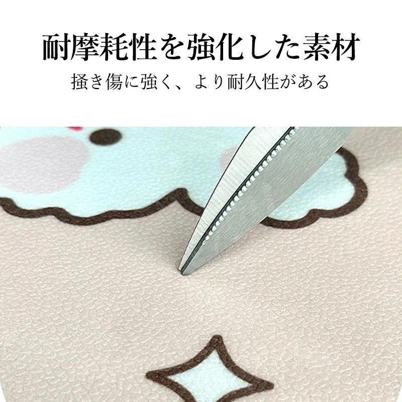 ペットマット 防水 撥水 滑らない 滑り止め 大判 ラグ カーペット プレイマット ペット 猫 犬 マット 怪我防止 傷防止 下敷きマット ペットシーツ 洗える 拭ける |  | 09