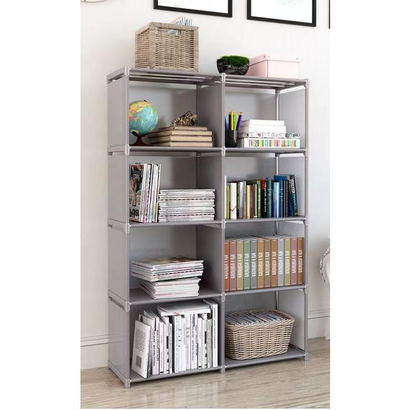 収納棚 本棚 大容量 薄型布 簡易 安い おしゃれ カラーボックス 単列/二列 棚ラック 漫画 衣類 おもちゃ 収納ボックス 便利なワードローブ ブック収納 |  | 10