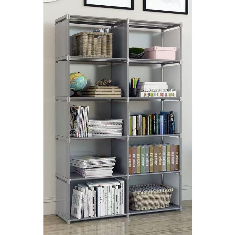 収納棚 本棚 大容量 薄型布 簡易 安い おしゃれ カラーボックス 単列/二列 棚ラック 漫画 衣類 おもちゃ 収納ボックス 便利なワードローブ ブック収納 |  | 11