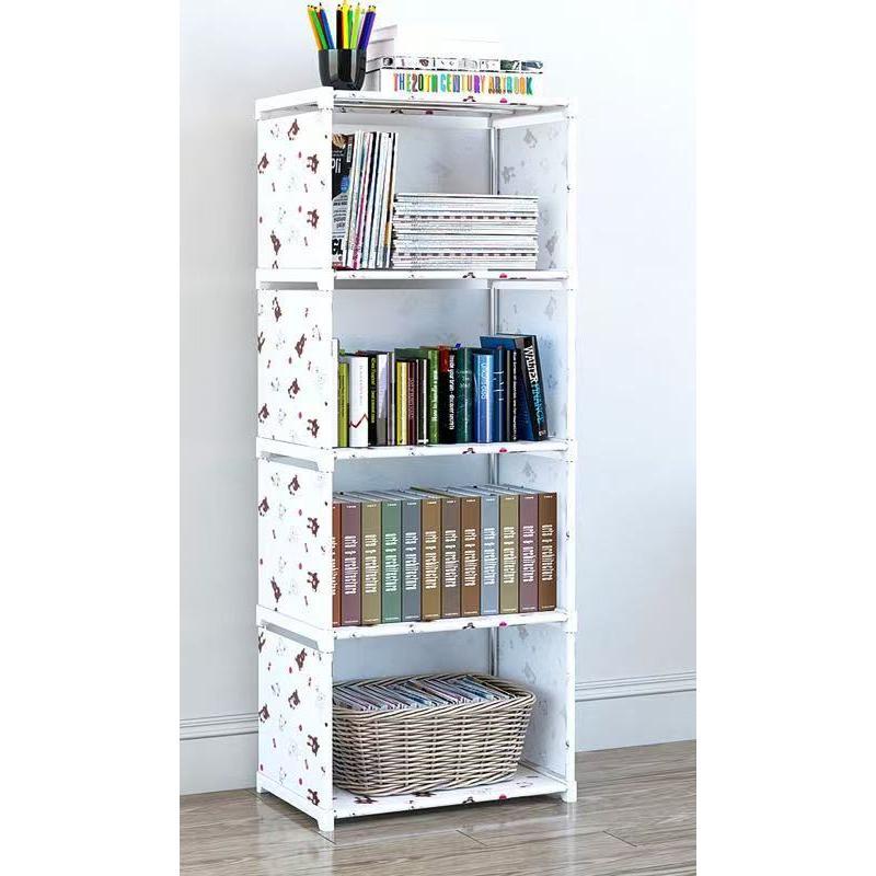 収納棚 本棚 大容量 薄型布 簡易 安い おしゃれ カラーボックス 単列/二列 棚ラック 漫画 衣類 おもちゃ 収納ボックス 便利なワードローブ ブック収納 |  | 02