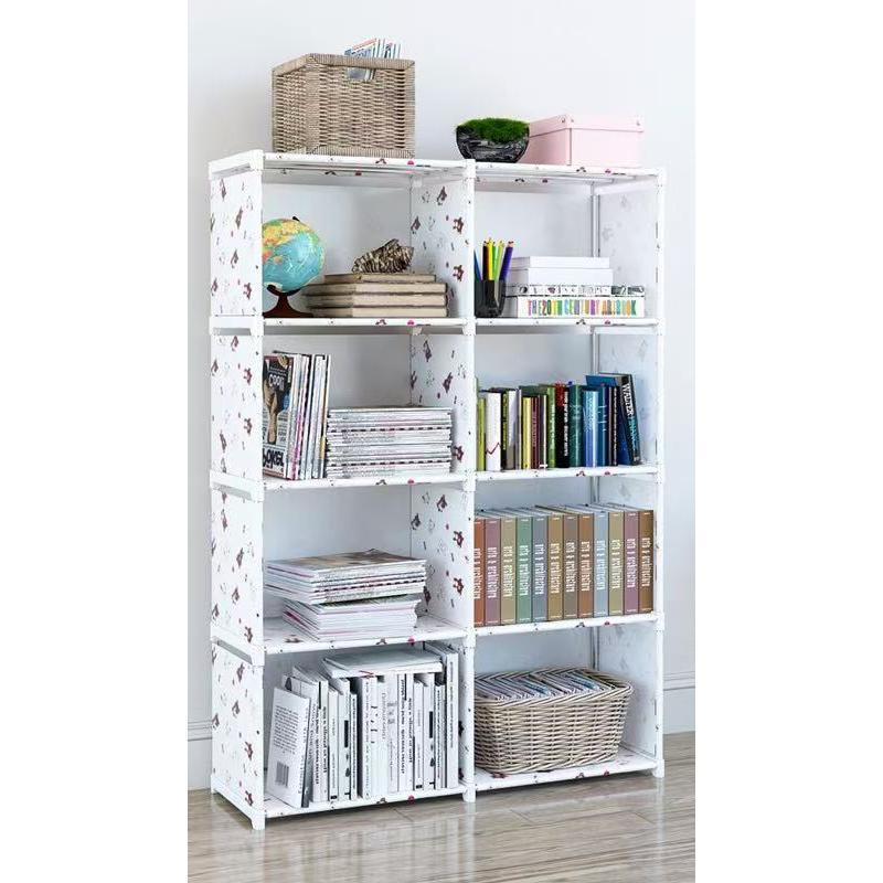 収納棚 本棚 大容量 薄型布 簡易 安い おしゃれ カラーボックス 単列/二列 棚ラック 漫画 衣類 おもちゃ 収納ボックス 便利なワードローブ ブック収納 |  | 04