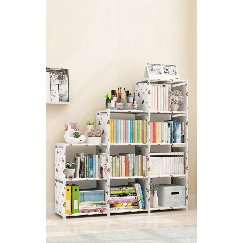 収納棚 本棚 大容量 薄型布 簡易 安い おしゃれ カラーボックス 単列/二列 棚ラック 漫画 衣類 おもちゃ 収納ボックス 便利なワードローブ ブック収納 |  | 06