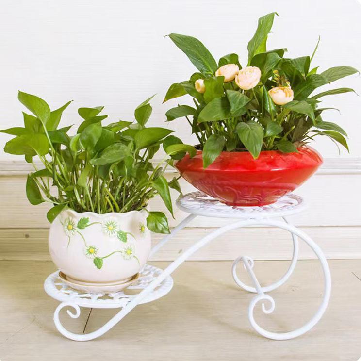 プランター台　鉢置き　アイアンフラワースタンド　ガーデニング雑貨　インテリア　室内植物置き　植木鉢スタンド　飾り台 ガーデニング　屋外 鉢植え 花 植物 | ブランド登録なし | 05