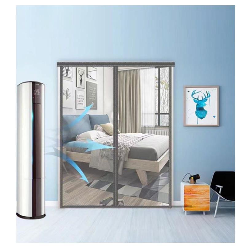 自動に閉まる 間仕切り のれん 90×220 暖簾 カーテン 透明 クリア 仕切り 冷気遮断 マグネット式 リビング 階段 お風呂 廊下 玄関 ドア |  | 10