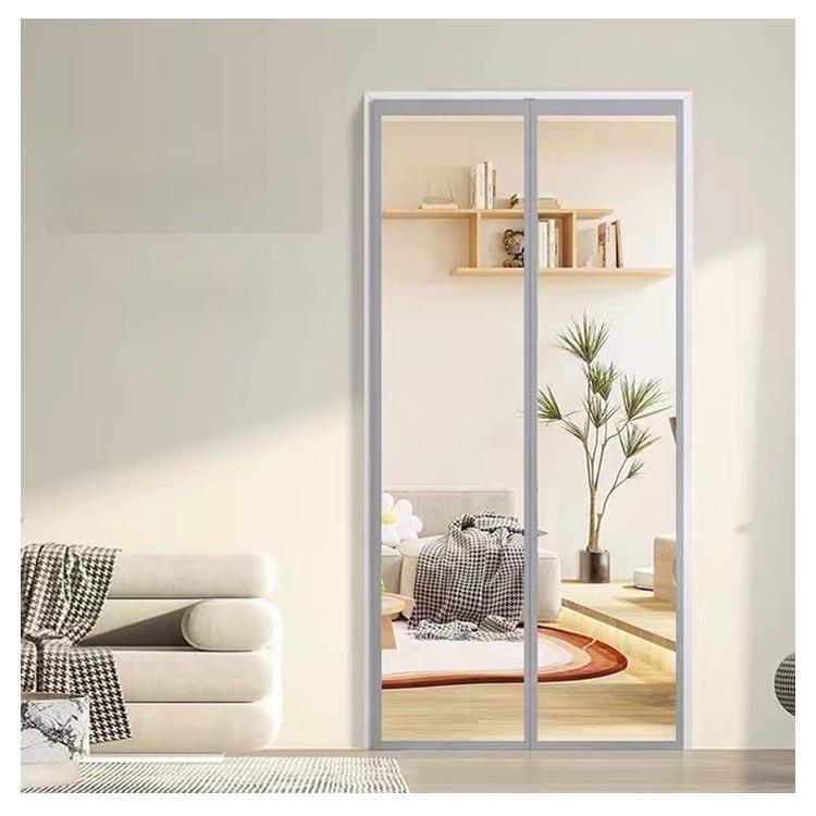 自動に閉まる 間仕切り のれん 90×220 暖簾 カーテン 透明 クリア 仕切り 冷気遮断 マグネット式 リビング 階段 お風呂 廊下 玄関 ドア |  | 11