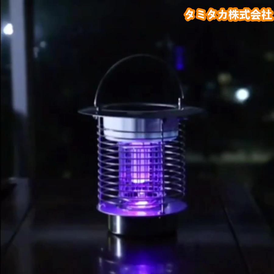 電撃殺虫器 屋外 防水 蚊取り器 ソーラー式 電撃殺虫器 電気蚊取り器 殺虫灯 照明/蚊取り 2way 電撃殺虫機 コバエ取り UV光源 アウトドア 防水 自動点灯 |  | 12