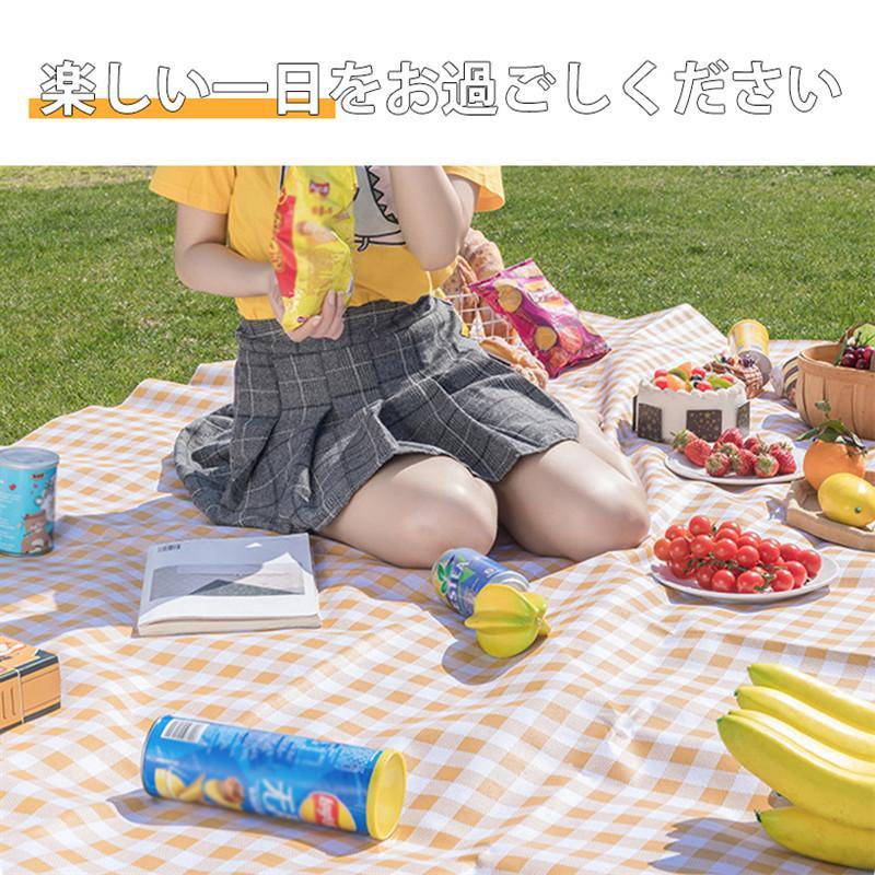 レジャーシート 大判 200x200cm 折りたたみ ピクニックマット 防水 撥水 大きい 6人 8人 軽量 お花見 遠足 おしゃれ 運動会 キャンプ | ブランド登録なし | 13