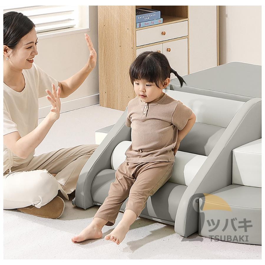 ソフトブロック プレイマット 自由に組み合わせ 滑り台 クッション アスレチック おもちゃ 玩具 大型遊具 室内遊具 キッズコーナー 子供 幼児 保育園 保育用品 | ブランド登録なし | 09