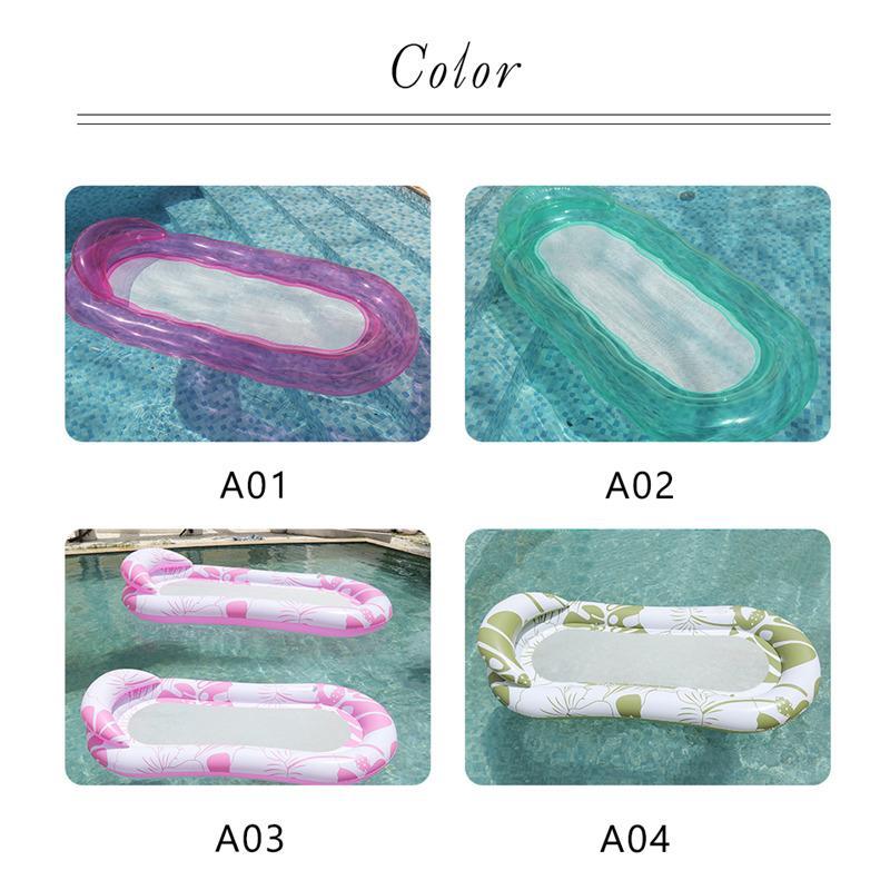 浮輪 フロート 大人用 ハンモック ウォーターフロート 浮き輪 マット フロートボート 背もたれ付 一部即納 ソファー ビーチ プール 水遊び 海 夏対策 | ブランド登録なし | 05