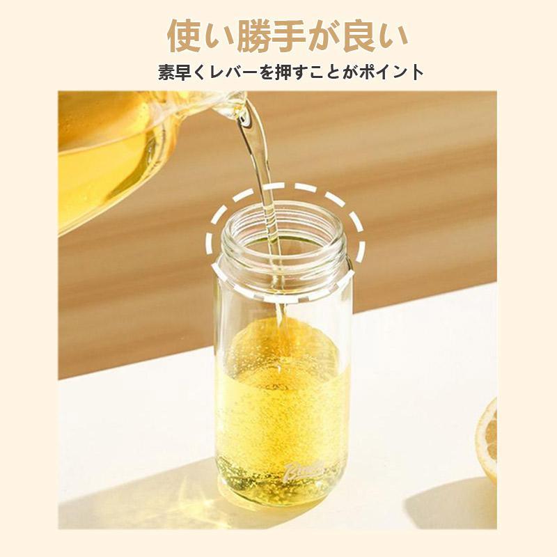 即納 オイルスプレーボトル 霧吹き ガラスオイルスプレー 透明 加圧式 多機能 食卓用調理用料理用 250ml 酢 醤油入れ 液だれしない 油さしプシードオイル 新生活 | ブランド登録なし | 12