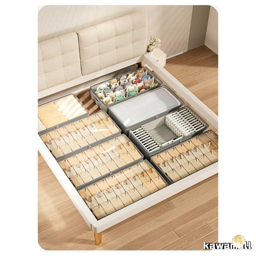 ベッド下 布団ケース ベッド下用収納袋 2個セット ソフトボックス 毛布ケース 布団収納袋 ベッド下収納ケース ファスナー ソファ下用 収納BOX 収 |  | 11