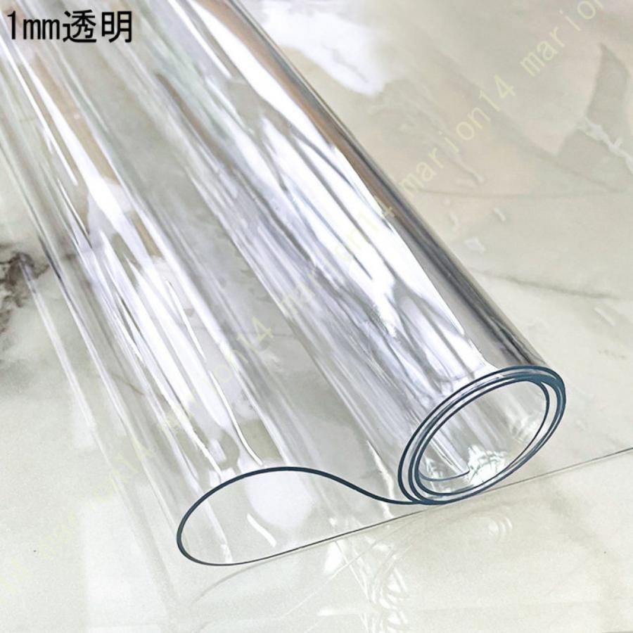 透明 ビニールマット テーブルクロス 撥水 滑り止め テーブルカバー 防水 布 テーブルマット おしゃれ 家庭用カフェテーブルクロス 北欧 正方形 PVC製 綿 | ブランド登録なし | 04