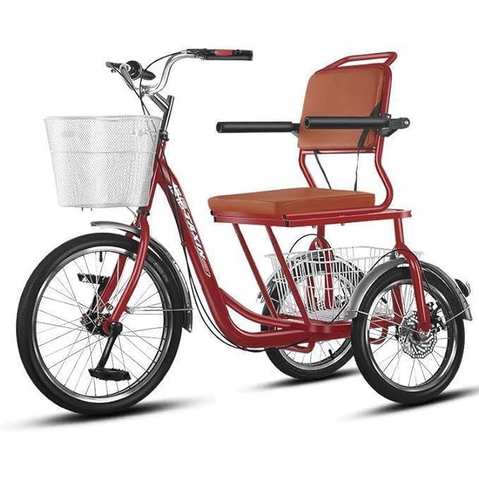 新品チョッパー三輪自転車大人用 高齢者用三輪自転車 大人用 2024年新型 高齢者用 三輪自転車 先進転倒