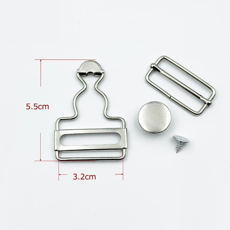 オーバーオール 吊りカン 金具 ジーンズ デニム 吊りカン 4個入り シルバー 銅色 ブラック タックボタン ジーンズ 移動カン サロペット 金具 サ |  | 04