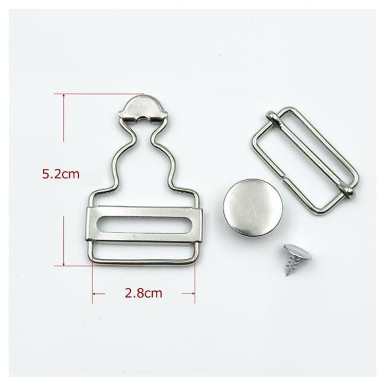 オーバーオール 吊りカン 金具 ジーンズ デニム 吊りカン 4個入り シルバー 銅色 ブラック タックボタン ジーンズ 移動カン サロペット 金具 サ |  | 09