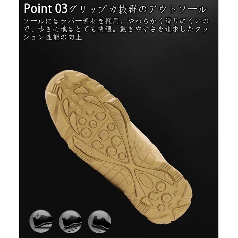 バイク用ブーツ ライディングシューズ レーシング オートバイ メンズ ツーリング ライディング アメリカ軍ジャングル ライダース スポーツ 防寒防水 バイク用品 | ブランド登録なし | 05