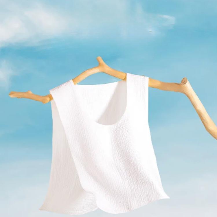 【2枚目は半額です】コットン 胸 汗染み対策 汗取りインナータオル 綿ガーゼワンタッチ汗取り 汗取りパッド 汗取りパット サッと抜ける 脱げる 汗取りパッド背中 | ブランド登録なし | 02