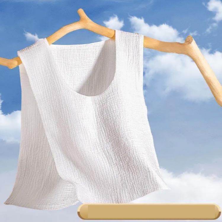 【2枚目は半額です】コットン 胸 汗染み対策 汗取りインナータオル 綿ガーゼワンタッチ汗取り 汗取りパッド 汗取りパット サッと抜ける 脱げる 汗取りパッド背中 | ブランド登録なし | 05