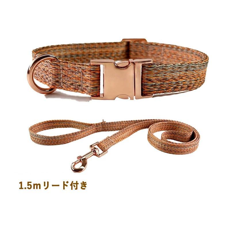 猫 犬 首輪 名入れ ふわふわ リードセット XS?L サイズ【送料無料】ネーム入り 迷子札 名札 電話番号入り ワンタッチ バックル 痛くない 首に優しい おしゃれ | ブランド登録なし | 10