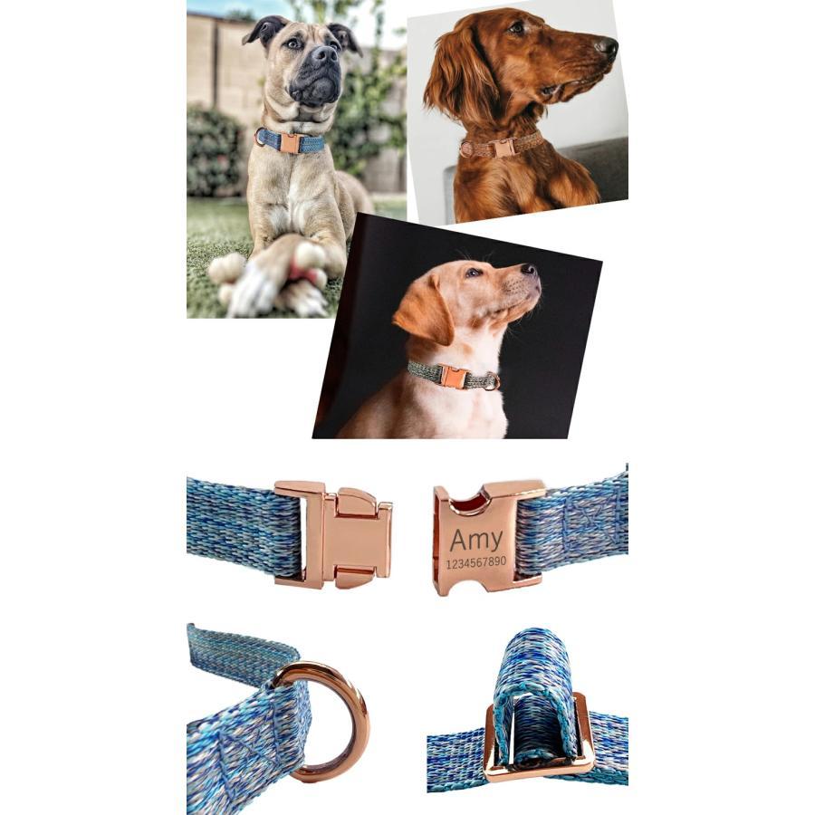 猫 犬 首輪 名入れ ふわふわ リードセット XS?L サイズ【送料無料】ネーム入り 迷子札 名札 電話番号入り ワンタッチ バックル 痛くない 首に優しい おしゃれ | ブランド登録なし | 01