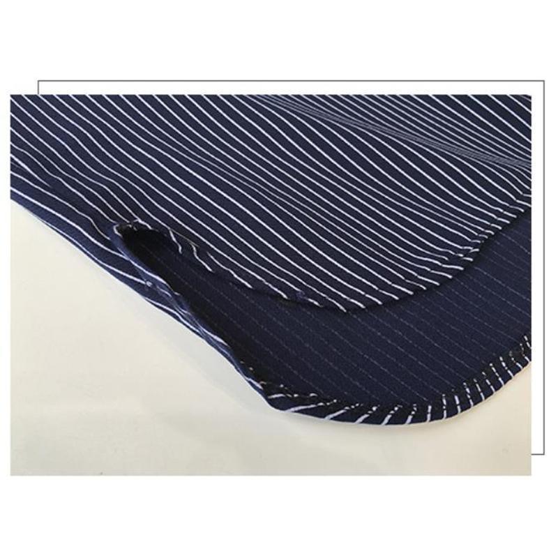 ブラウスシャツ レディース シャツ ブラウス 七分袖 トップス ストライプ柄 チュニック カジュアル シンプル おしゃれ ゆったり 着痩せ | ブランド登録なし | 10