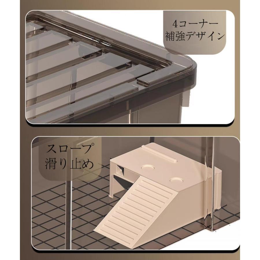 亀飼育用水槽 亀水槽 大型プラスチック水槽 大型カメ飼育ケース 亀用品 カメの家カメ飼育ケージ トカゲ ケージ 爬虫類テラリウムタンク 昆虫飼育ケース | ブランド登録なし | 06