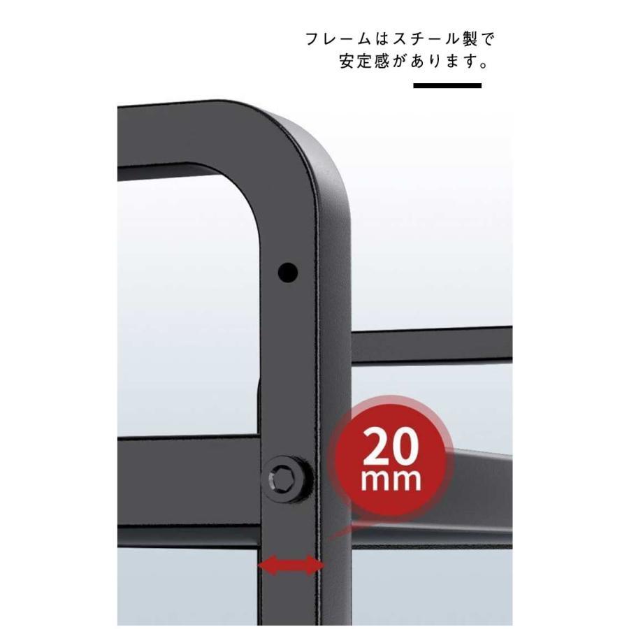 キッチン収納 ラック レンジ上 レンジ棚 レンジ上ラック 伸縮 1段 レンジ台 キッチンラック カウンター上 大型レンジ対応 電子レンジ台 長さ38- | ブランド登録なし | 11