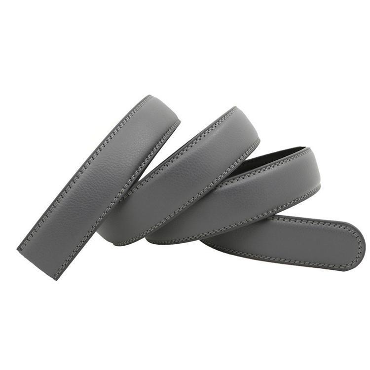 ベルト バックルなし ゴルフ メンズ ベルトのみ 35mm 本革 穴なし 帯のみ 革のみ 交換用 替えベルト ベルト革のみ 無段階 オートロック | ブランド登録なし | 02