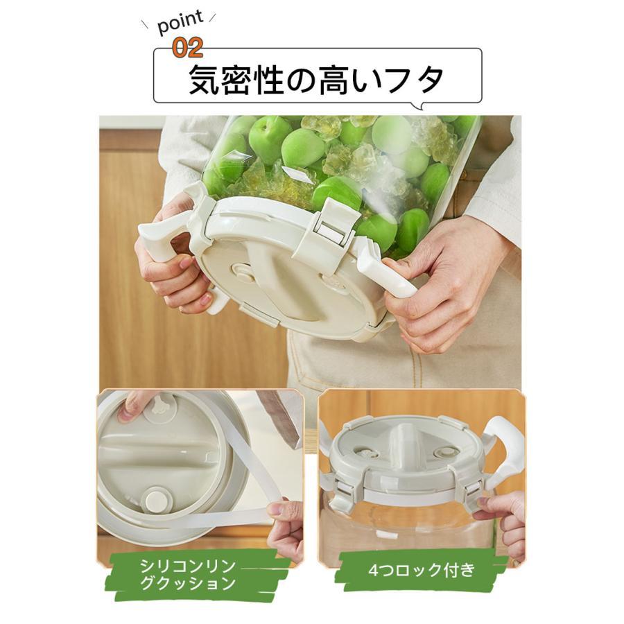 梅酒びん 果実酒びん 大容量 梅酒 瓶 ガラスびん スタンド付き 蛇口付き 冷水筒 ドリンクサーバー ガラス貯蔵タンク 大容量 ガラスポット 梅酒 ジュース | ブランド登録なし | 04