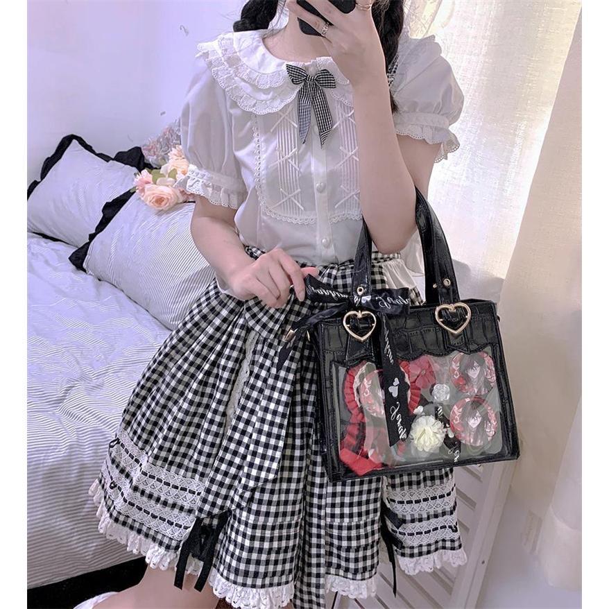 痛バッグ 2Way ぬいぐるみ ビニールシンプル ハンドバッグ トートバッグ 痛バック 見せバッグ 透明 おたく オタクバッグ 痛いバッグ 痛バ カバン | ブランド登録なし | 16