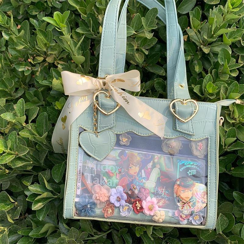 痛バッグ 2Way ぬいぐるみ ビニールシンプル ハンドバッグ トートバッグ 痛バック 見せバッグ 透明 おたく オタクバッグ 痛いバッグ 痛バ カバン | ブランド登録なし | 19