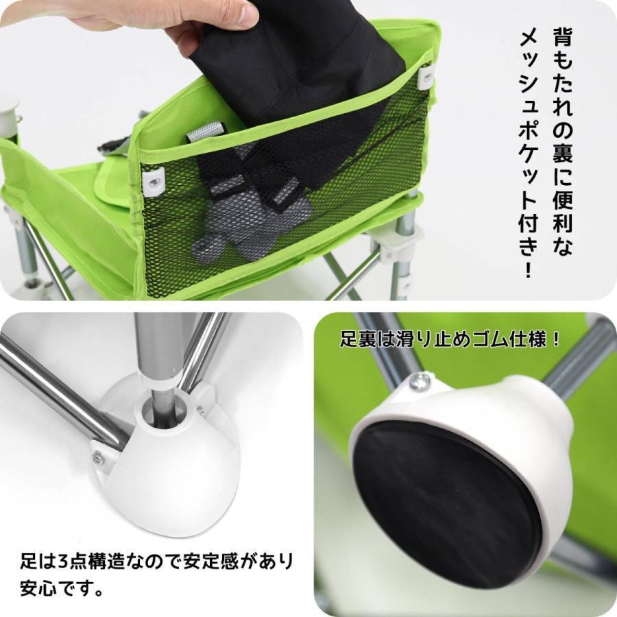 ベビーチェア ローチェア 子供用 折りたたみ 日除け傘 赤ちゃん 椅子 トレイ アウトドアチェア ハイチェア ピクニックチェア キッズ 屋内 アウトドア 赤ちゃん用 | ブランド登録なし | 05