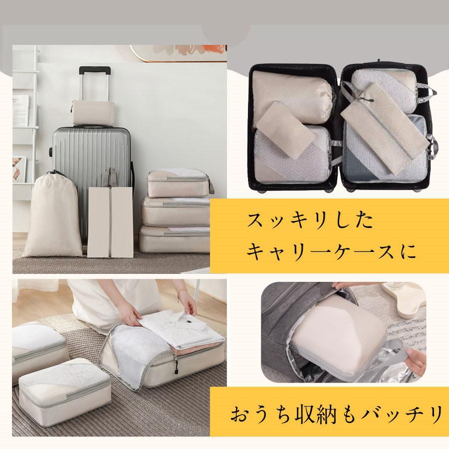 圧縮 トラベルポーチ 3点セット 圧縮バッグ 圧縮ポーチ 旅行用 圧縮袋 収納バッグ 収納ポーチ 衣類旅行圧縮 便利グッズ ファスナー圧縮 | ブランド登録なし | 10
