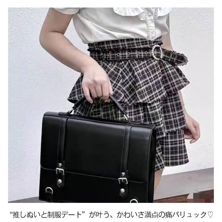 リュックサック 痛バッグ 隠せる 20cm ぬいポーチ ハンドバッグ リュック 2way ショルダー 大きめ おしゃれ ぬいぐるみポーチ クリア 痛バ | ブランド登録なし | 12