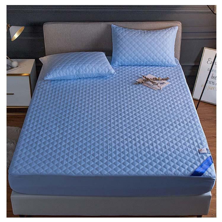 防水 マットレスカバー ベッドシーツ ボックスシーツ キルティング セミダブル ダブル ワイドダブル クイーン キング 120×200 150×200 | ブランド登録なし | 16