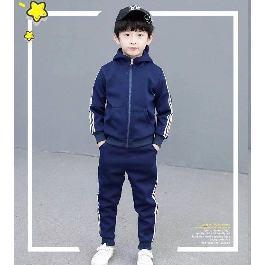 子供ジャージ 男の子 上下セット パーカー スウェット セットアップ スポーツウェア キッズ 運動服 トレーニングウェア ジュニア | ブランド登録なし | 05