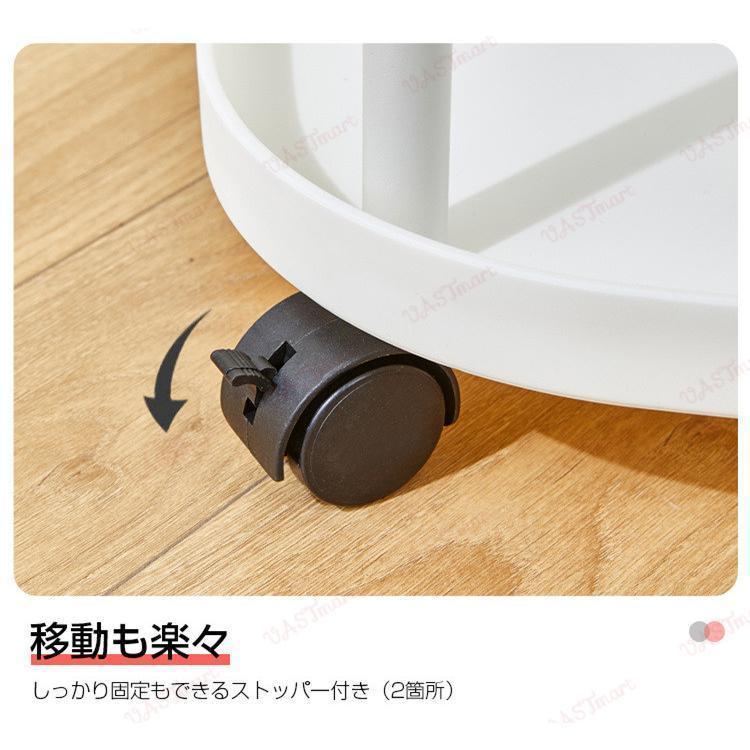 サイドワゴン キャスター付き サイドテーブル おしゃれ 2段 ミニテーブル ナイトテーブル ベッド ソファ ワゴン 部屋 おもちゃ 本 小物 収納 | ブランド登録なし | 14