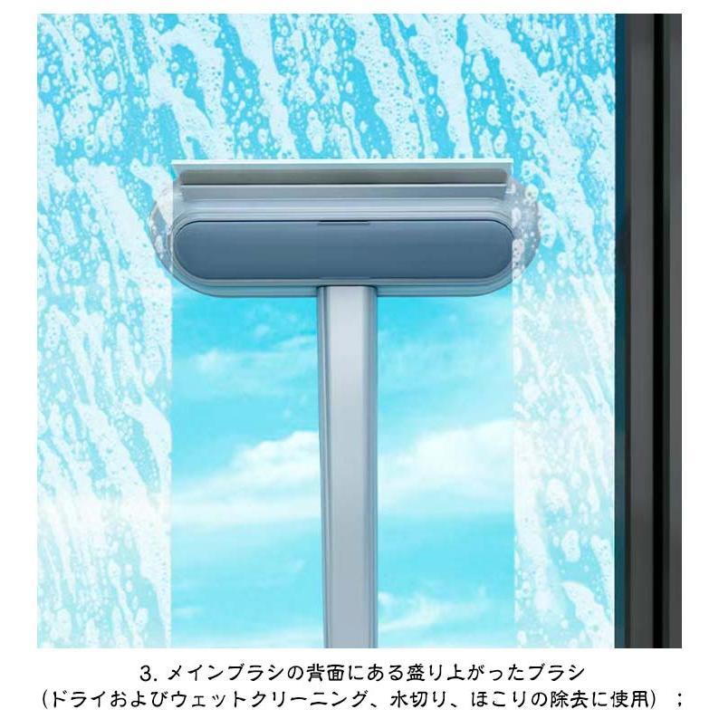 2個セット 掃除ブラシ 抜け毛取り 4in1 多機能 猫の毛取り 毛玉取り 窓掃除道具 ガラススクレーパー 猫 犬用 抜け毛クリーナー 猫毛取りブラシ | ブランド登録なし | 10