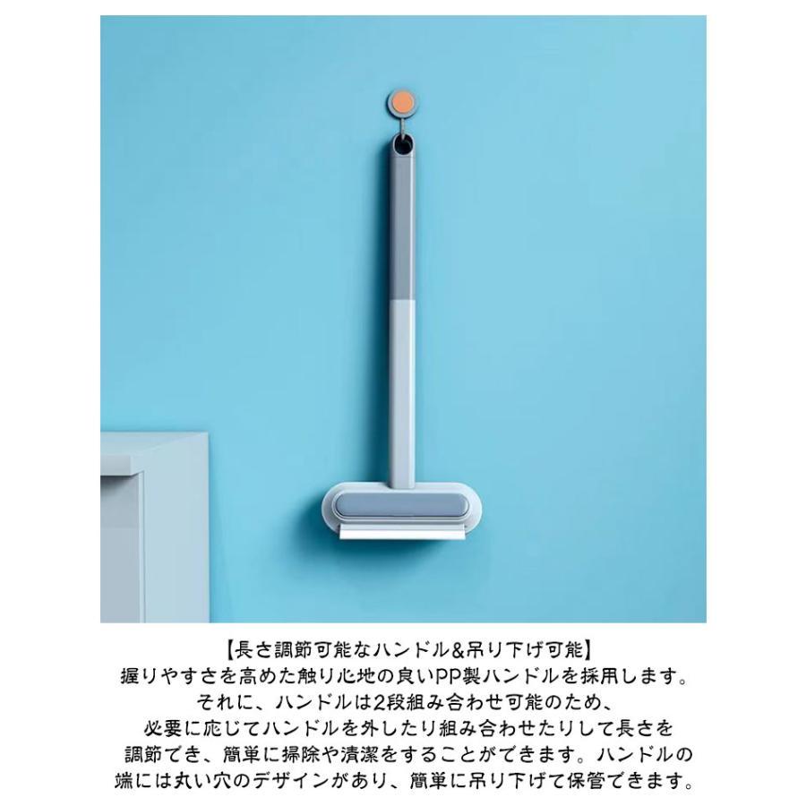 2個セット 掃除ブラシ 抜け毛取り 4in1 多機能 猫の毛取り 毛玉取り 窓掃除道具 ガラススクレーパー 猫 犬用 抜け毛クリーナー 猫毛取りブラシ | ブランド登録なし | 15