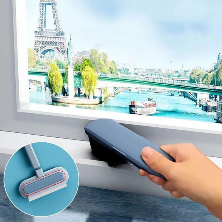 2個セット 掃除ブラシ 抜け毛取り 4in1 多機能 猫の毛取り 毛玉取り 窓掃除道具 ガラススクレーパー 猫 犬用 抜け毛クリーナー 猫毛取りブラシ | ブランド登録なし | 03