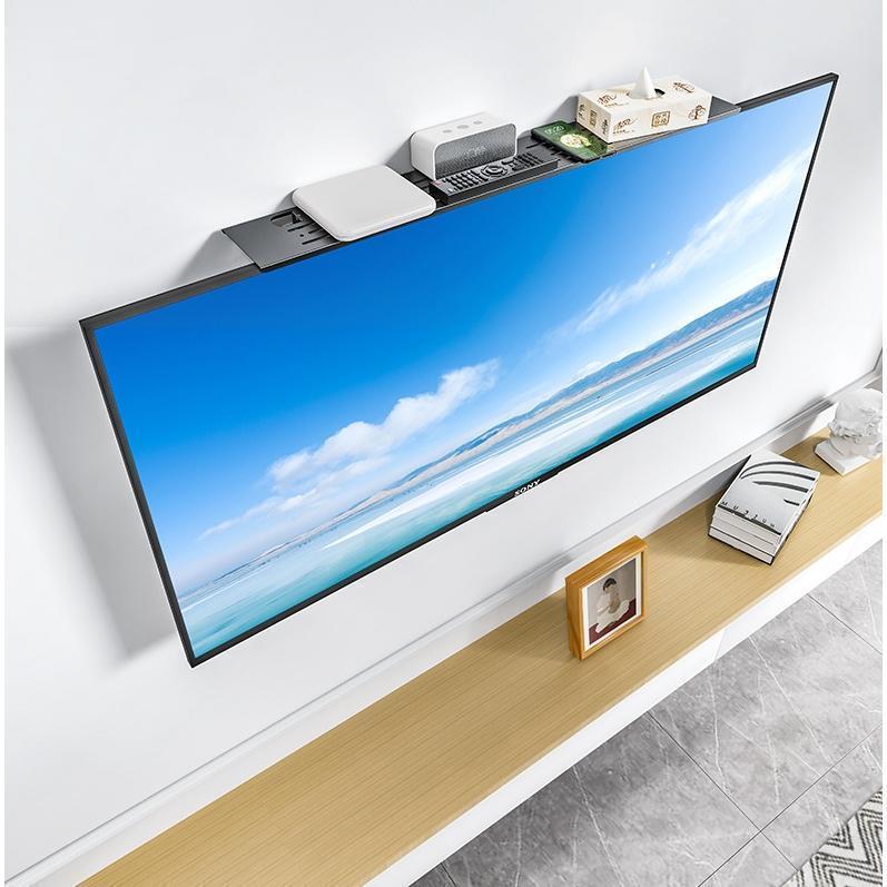 テレビ上ラック テレビ上 ラック 棚 ディスプレイ上 リモコン置き場 収納 テレビ裏 テレビ 背面 テレビ周り | ブランド登録なし | 05