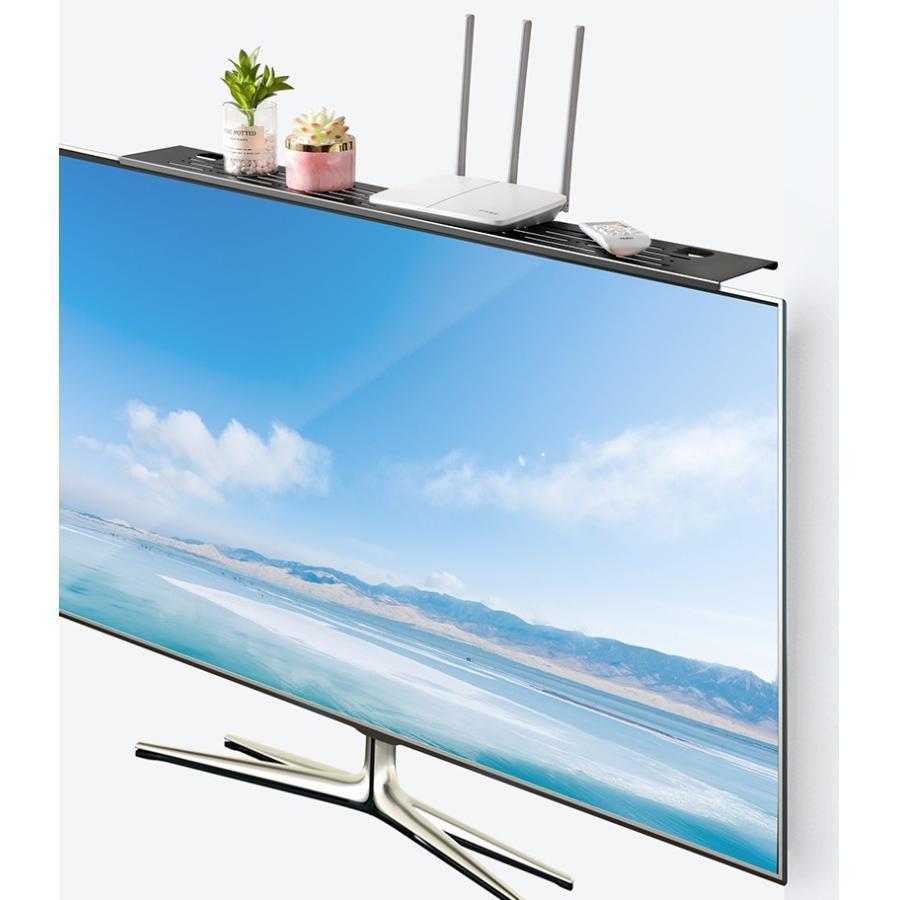 テレビ上ラック テレビ上 ラック 棚 ディスプレイ上 リモコン置き場 収納 テレビ裏 テレビ 背面 テレビ周り | ブランド登録なし | 06