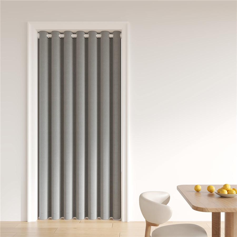 アコーディオンカーテン 間仕切りカーテン 断熱 階段カーテン 北欧 高さ200cm 幅120cm ロング 洗える 厚手 暖気遮断 おしゃれ 高密度 | ブランド登録なし | 02