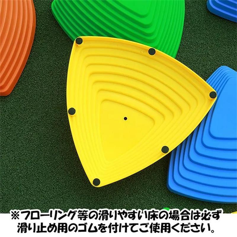 バランスストーン 6/12/14個セット バランス トレーニング マルチカラー 飛び石 遊具 バランスボード 屋内屋外 子供用 おもちゃ バランス感覚 筋力 遊具 | ブランド登録なし | 11