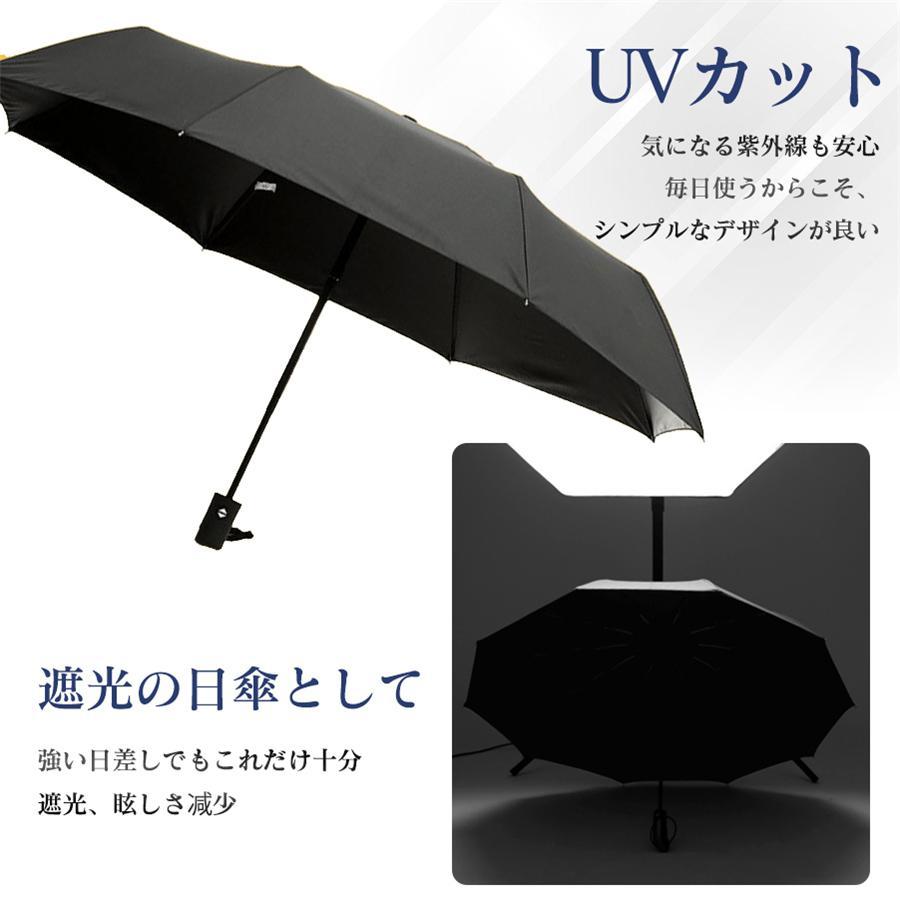 折りたたみ傘 メンズ レディース 軽量 自動開閉 大きい 雨傘 日傘 ワンタッチ 晴雨兼用 UVカット 折り畳み傘 10本骨 日焼け 梅雨対策 丈夫 |  | 10