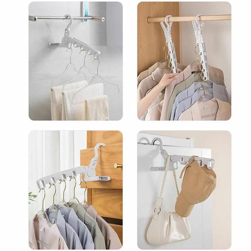 物干しハンガー 折りたたみ 5連 収納ハンガー 出張 旅行 室内干し ドアハンガー 洗濯ハンガー 省スペース 自立 リビング 浴室 お風呂 タンス 棚 旅行 持ち運び | ブランド登録なし | 08