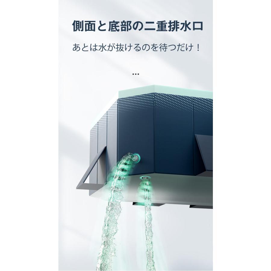 プール 空気入れ不要★プール 大型プール 折りたたみ プール 家庭用 大型 折り畳み ビニールプール 熱中症 プール 水遊び 早割 プ | ブランド登録なし | 08