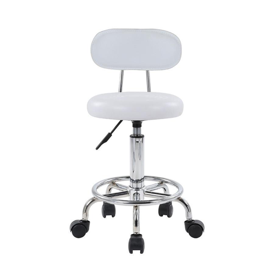 カウンターチェア 昇降式 おしゃれ 椅子 高さ調節 背もたれ付き 静音 キャスター付き 360度回転 バーチェア ハイチェア イス いす スツール | ブランド登録なし | 03